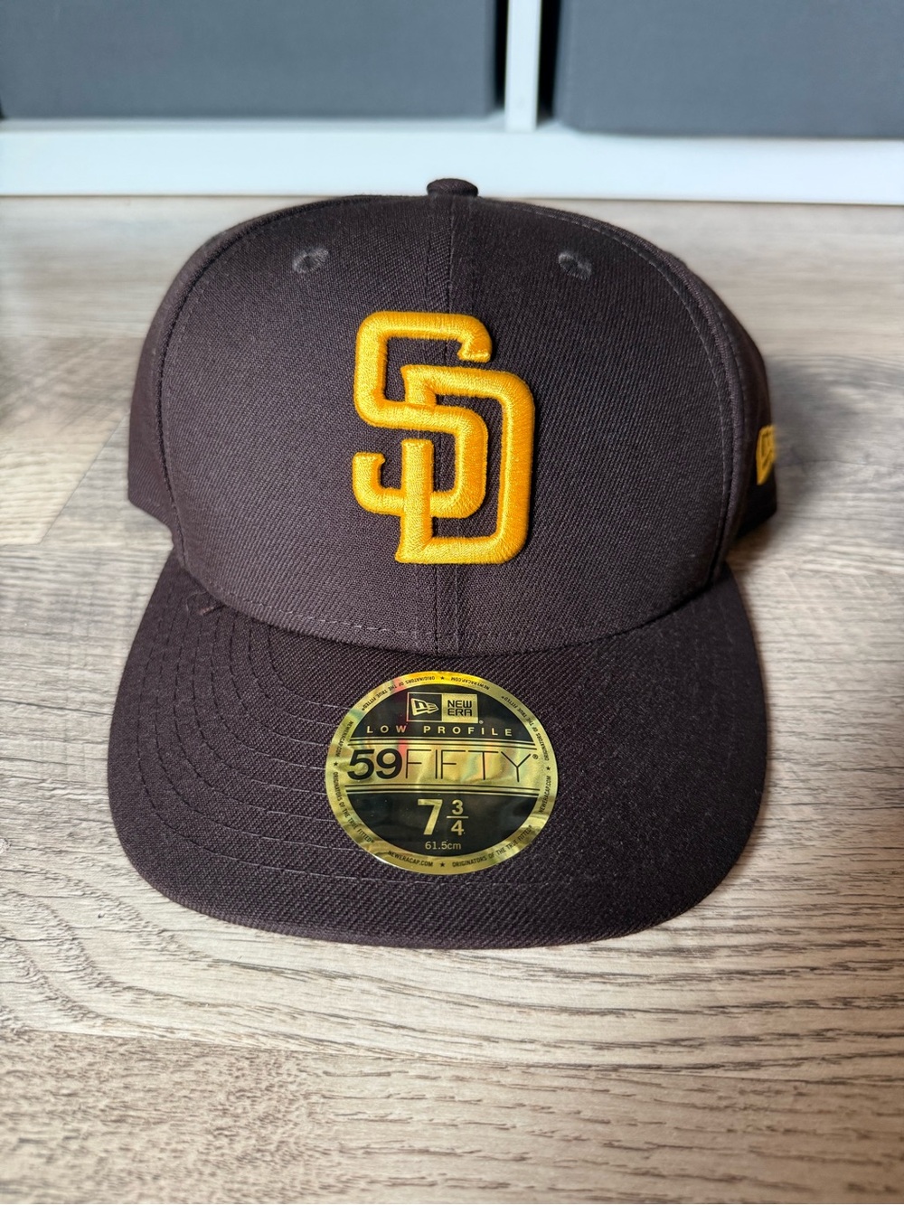 New Era | 59FIFTY Low Profile San Diego Padres Fitted Hat 7 3/4 On-Field NWT